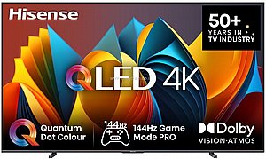 טלוויזיה "100 QLED 4K הייסנס דגם 100E79NQ טלוויזיה "100 QLED 4K הייסנס דגם 100E79NQ